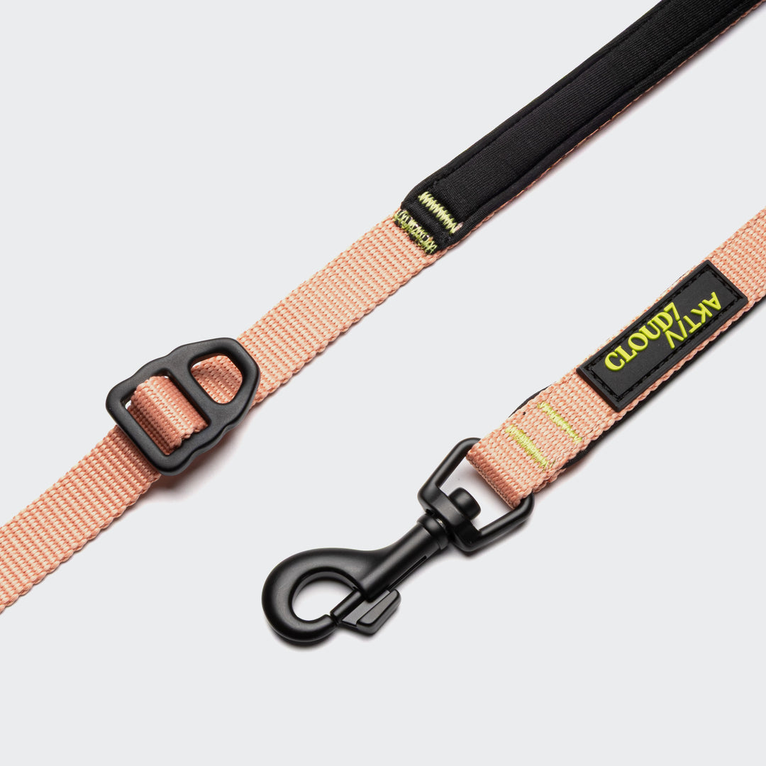 L-1 HANDS FREE LEASH - 01 PEACH