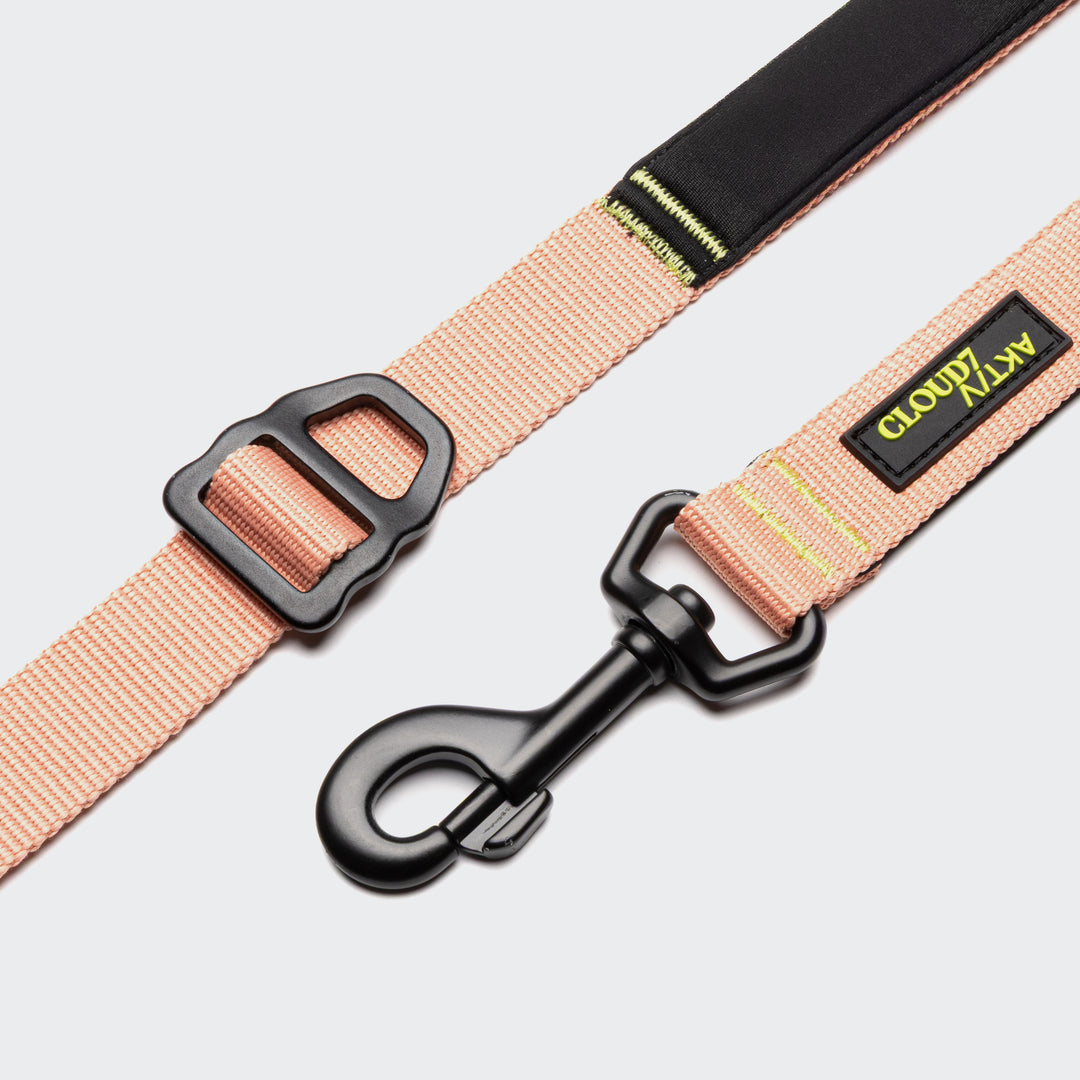 L-1 HANDS FREE LEASH - 01 PEACH