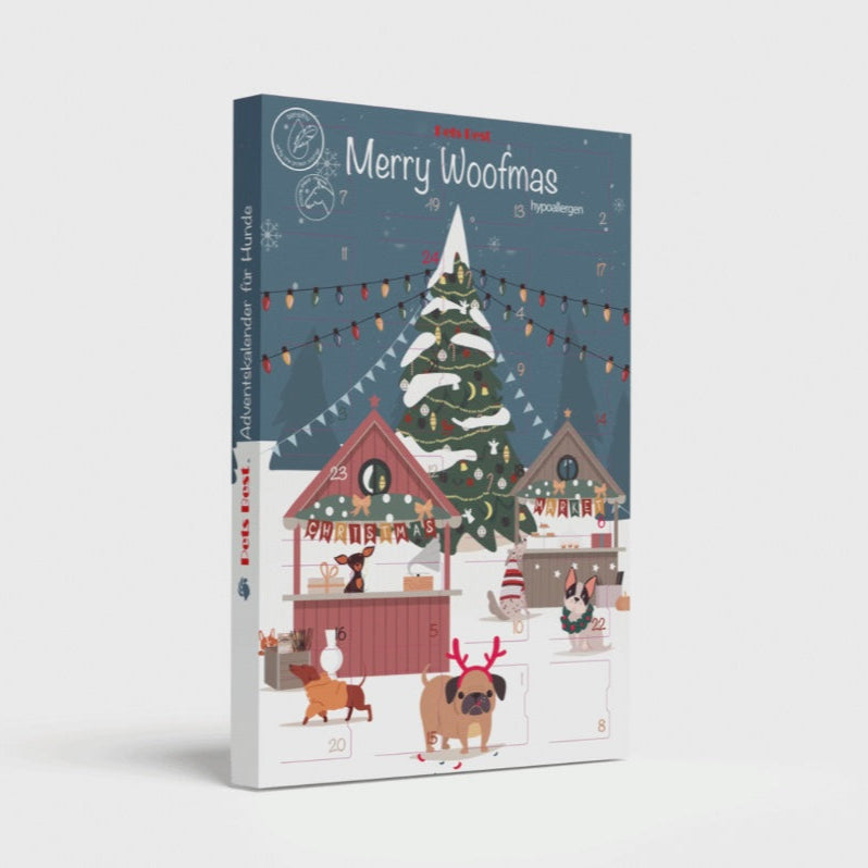 Adventskalender für Hunde Pferd