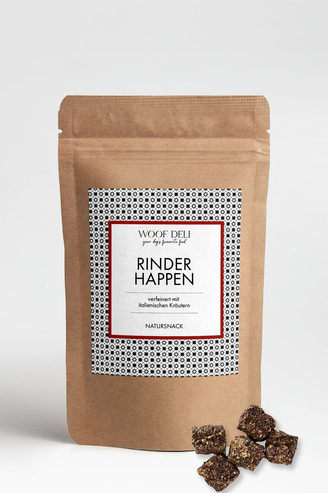 Rinder Happen verfeinert mit italienischen Kräutern WOOF DELI