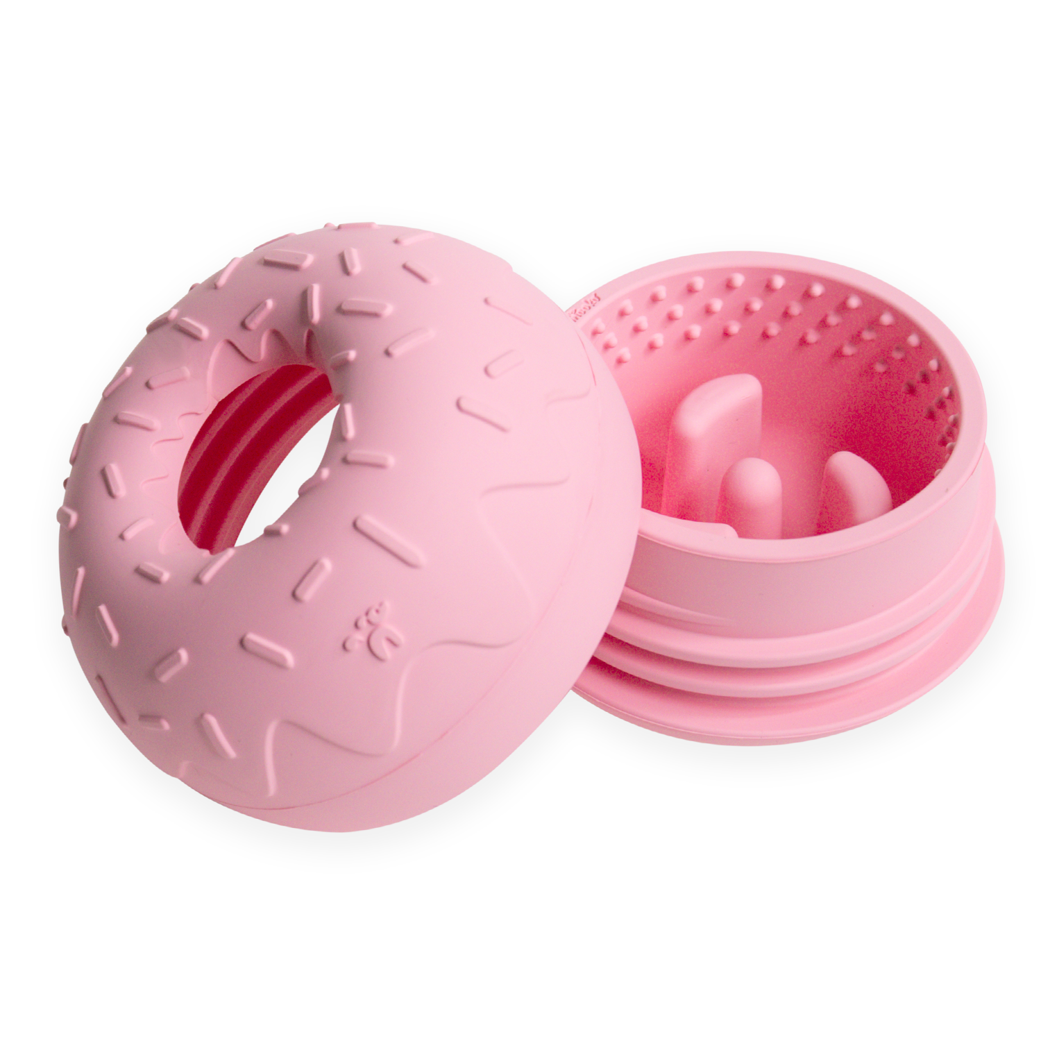 Beschäftigungsspielzeug für Hunde - Yoomy Donut - Rosa - WOOF DELI