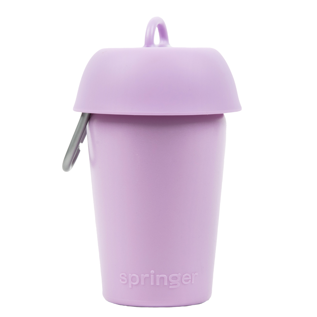 Reisetrinkflasche für Hunde 590ml Lila