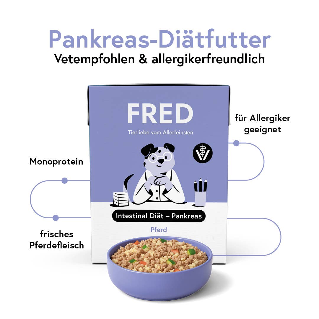 FRED Vet Intestinal Diät - Pankreas - WOOF DELI