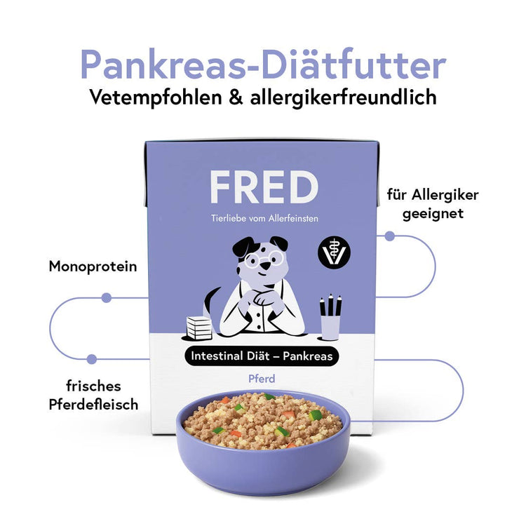 FRED Vet Intestinal Diät - Pankreas - WOOF DELI