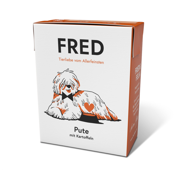 FRED Pute mit Kartoffeln - WOOF DELI