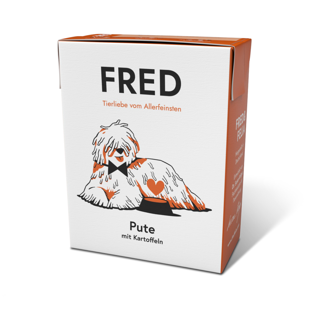 FRED Pute mit Kartoffeln - WOOF DELI