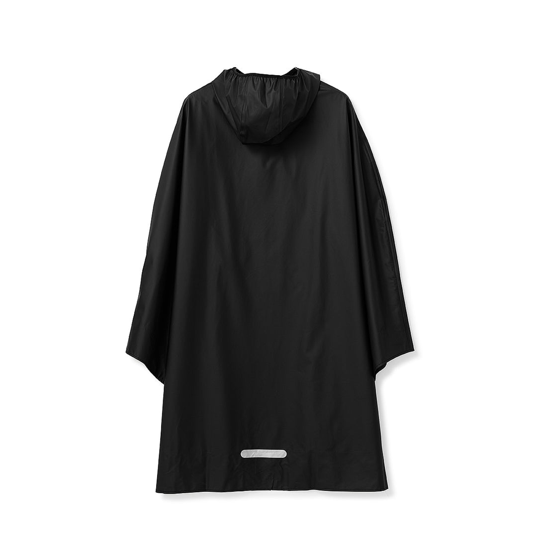 PU LIGHT WASSERFESTER PONCHO Schwarz