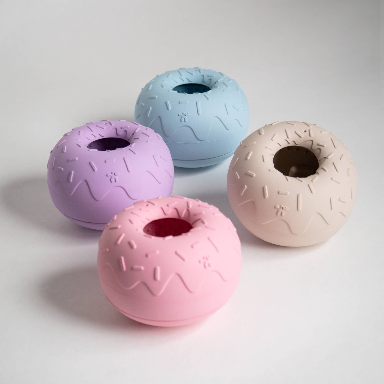 Beschäftigungsspielzeug für Hunde - Yoomy Donut - Rosa - WOOF DELI