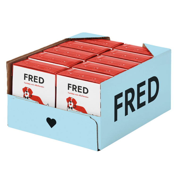 FRED Rind mit Nudeln - WOOF DELI
