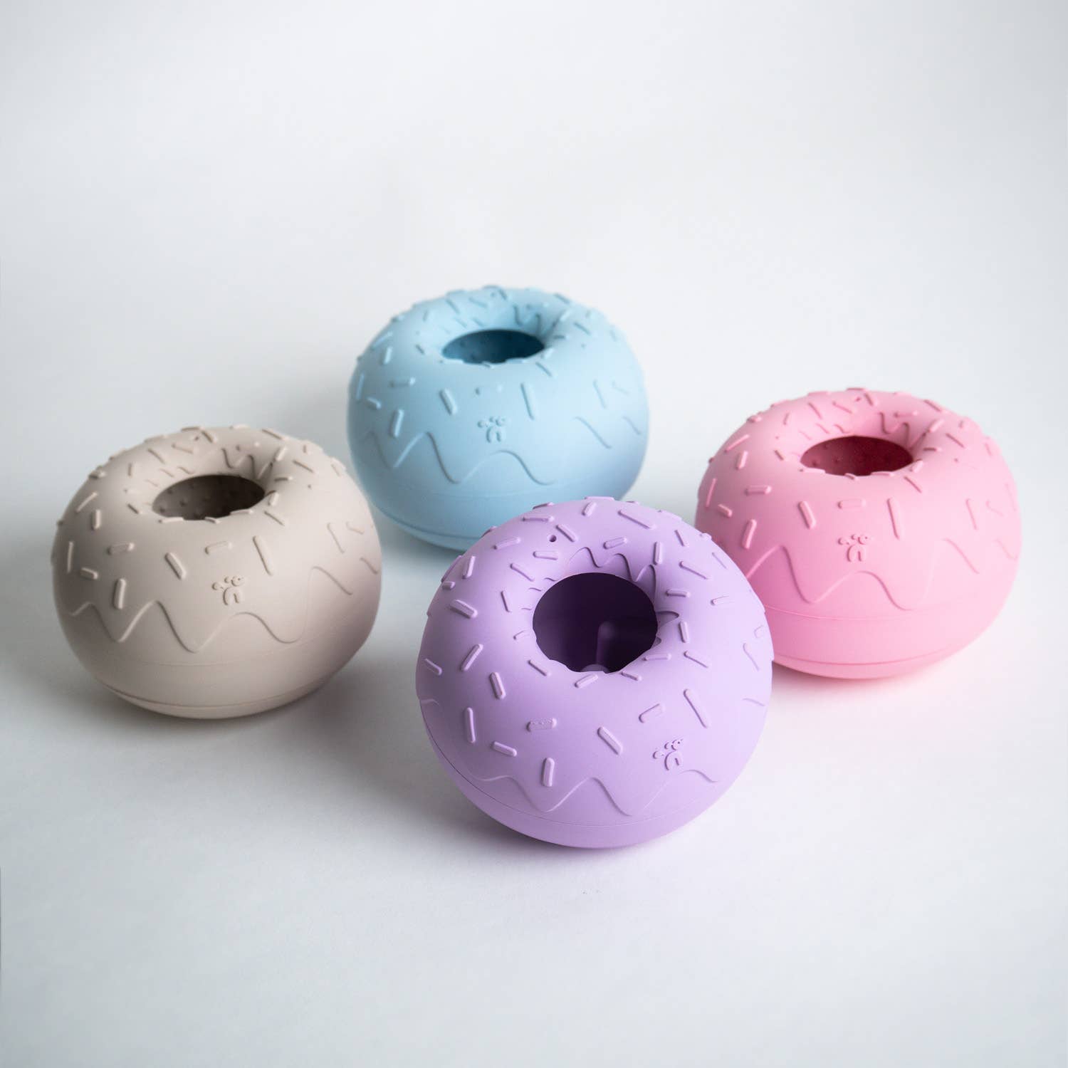 Beschäftigungsspielzeug für Hunde - Yoomy Donut - Rosa - WOOF DELI