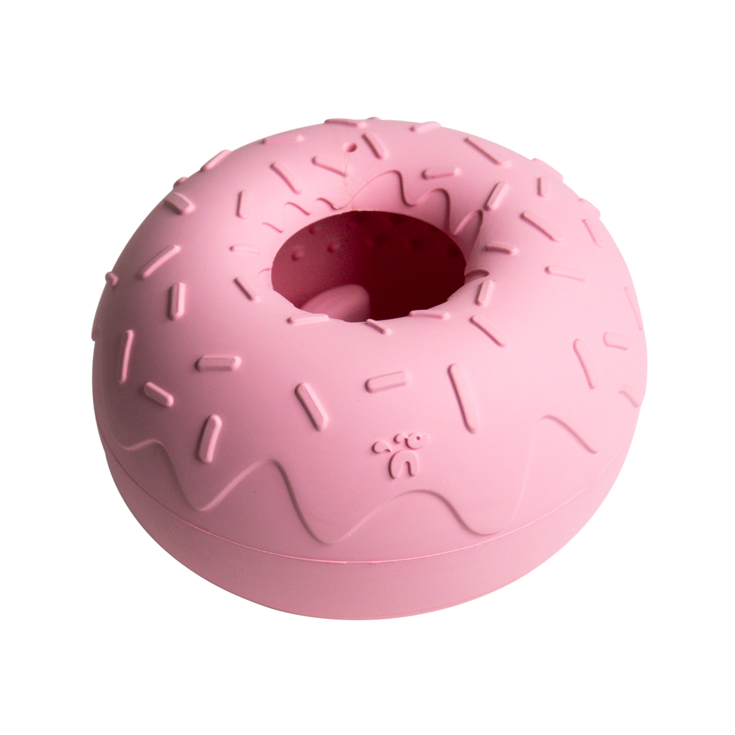Beschäftigungsspielzeug für Hunde - Yoomy Donut - Rosa - WOOF DELI