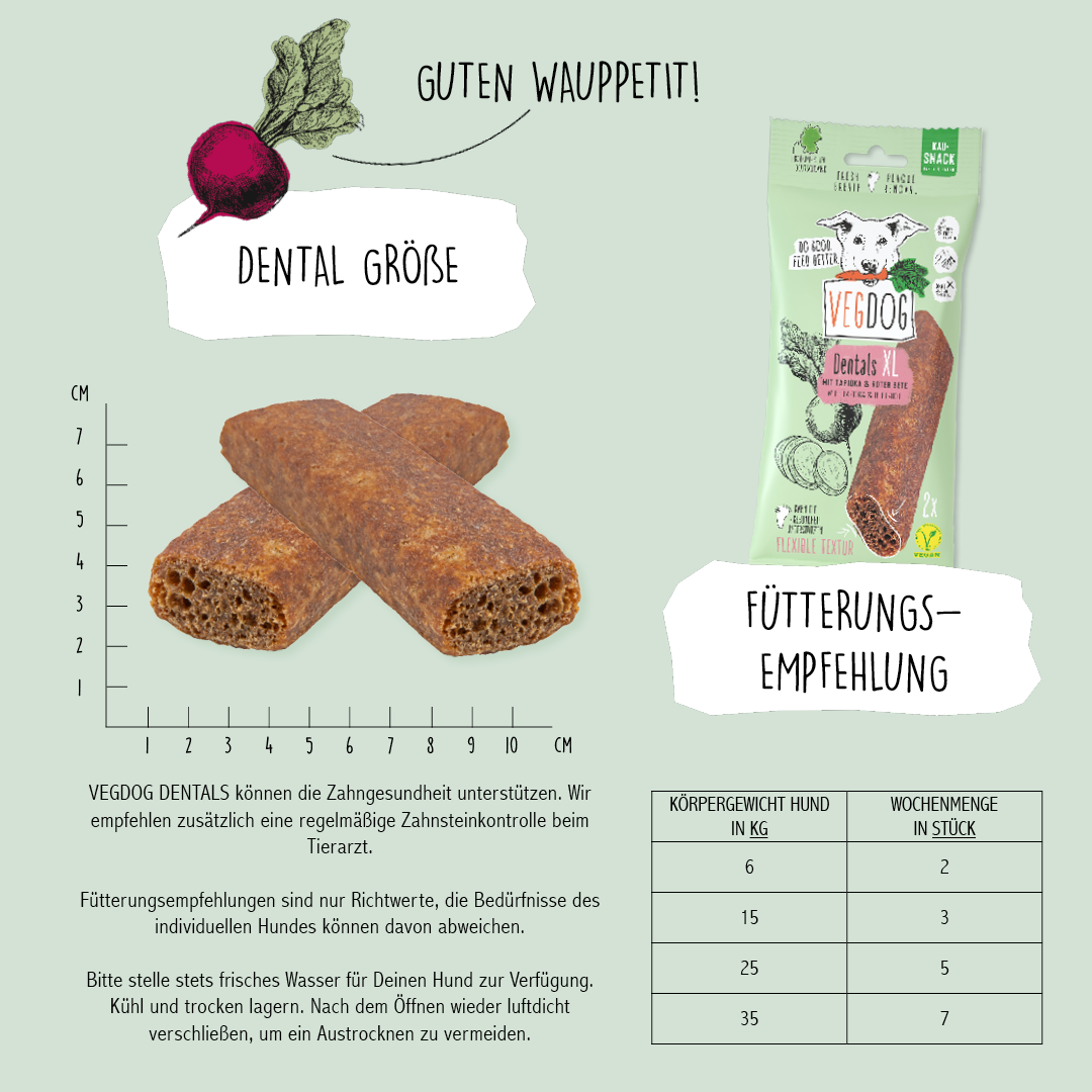 DENTALS XL 100 g - WOOF DELI