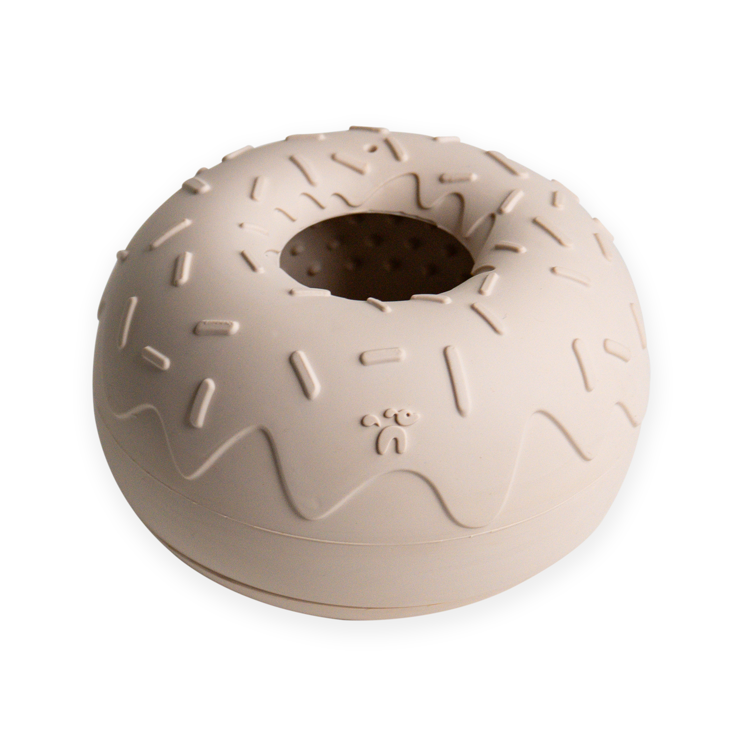 Beschäftigungsspielzeug für Hunde - Yoomy Donut - Sand - WOOF DELI