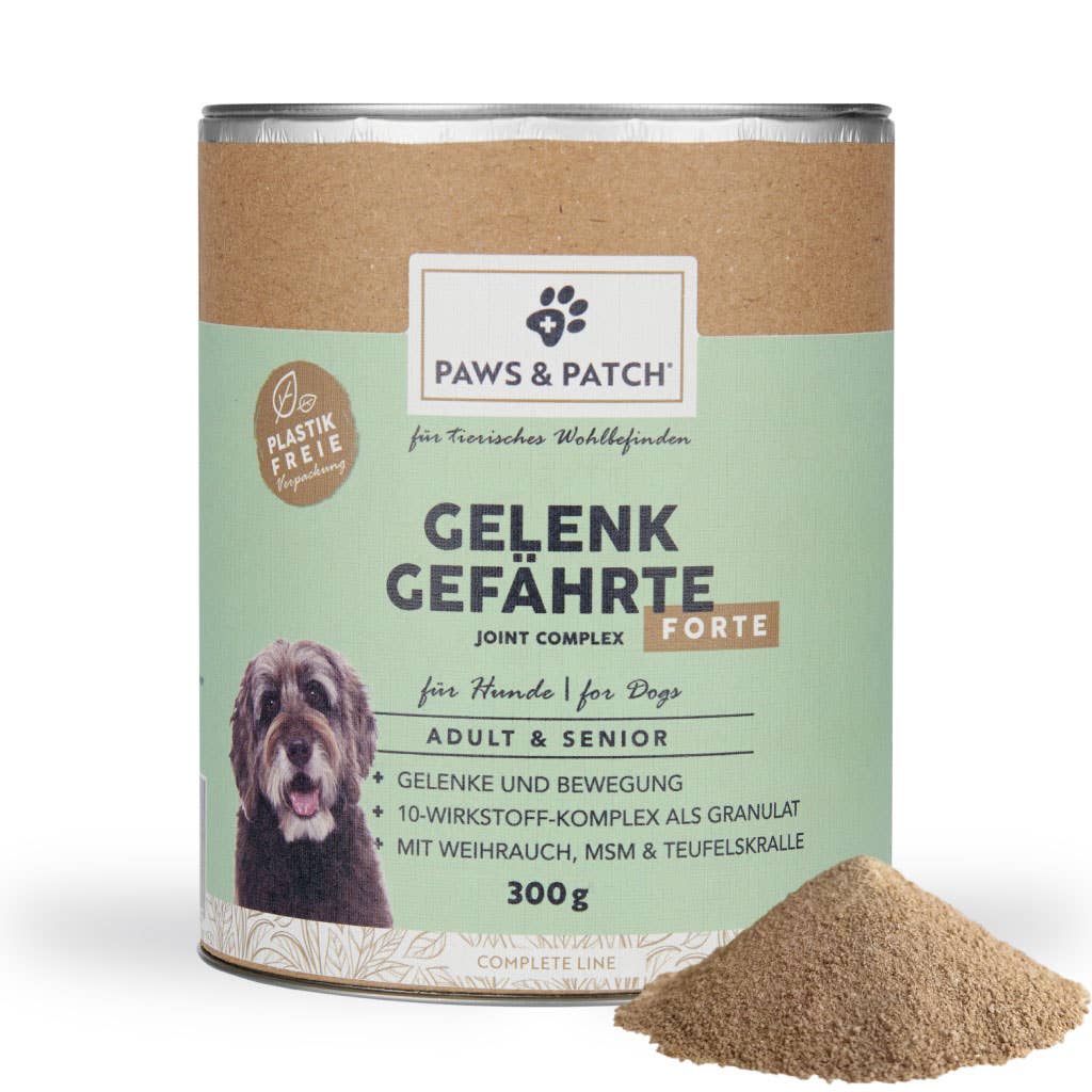 Paws & Patch GELENK GEFÄHRTE FORTE für Hunde Adult & Senior - WOOF DELI