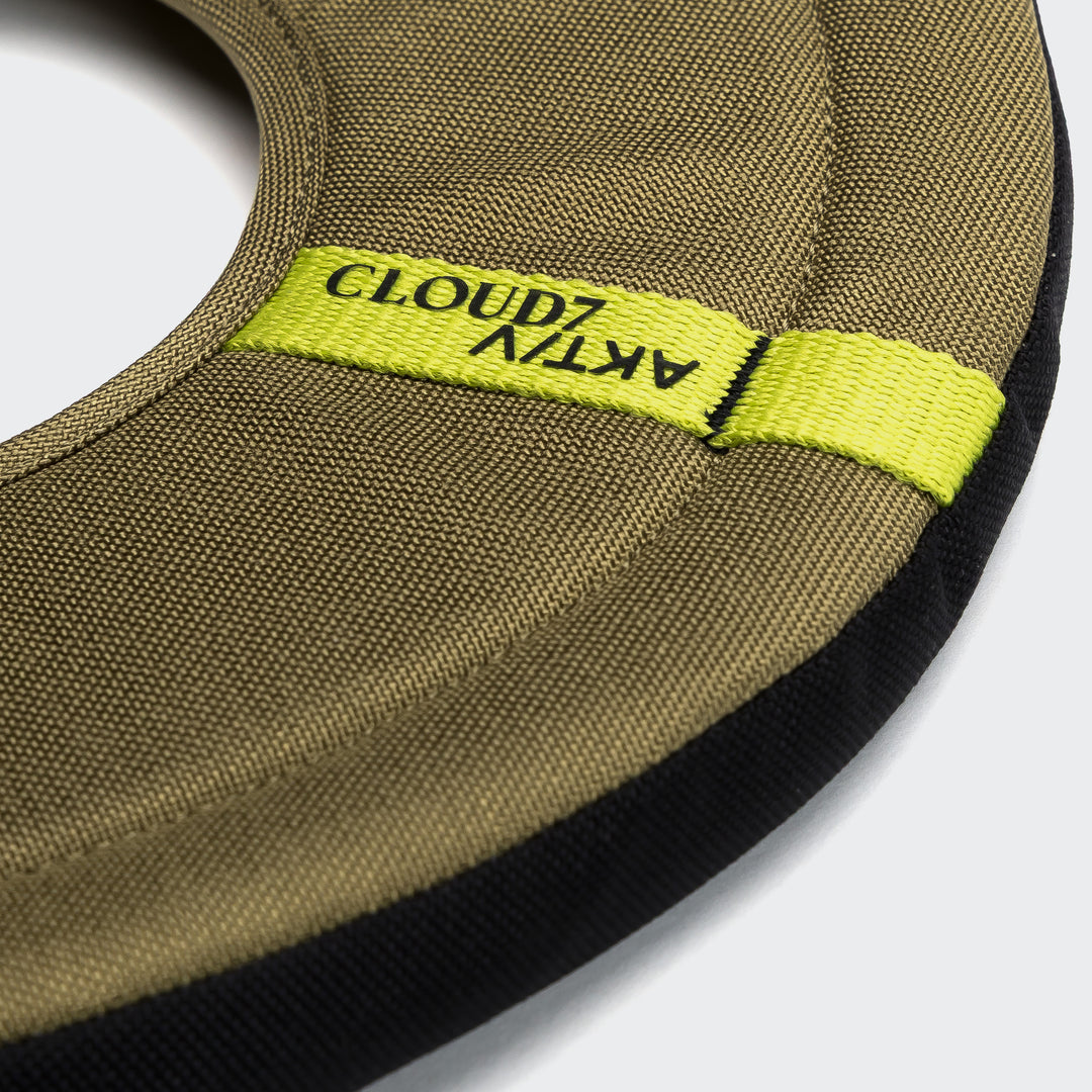 Hundespielzeug Frisbee AKTIV Khaki