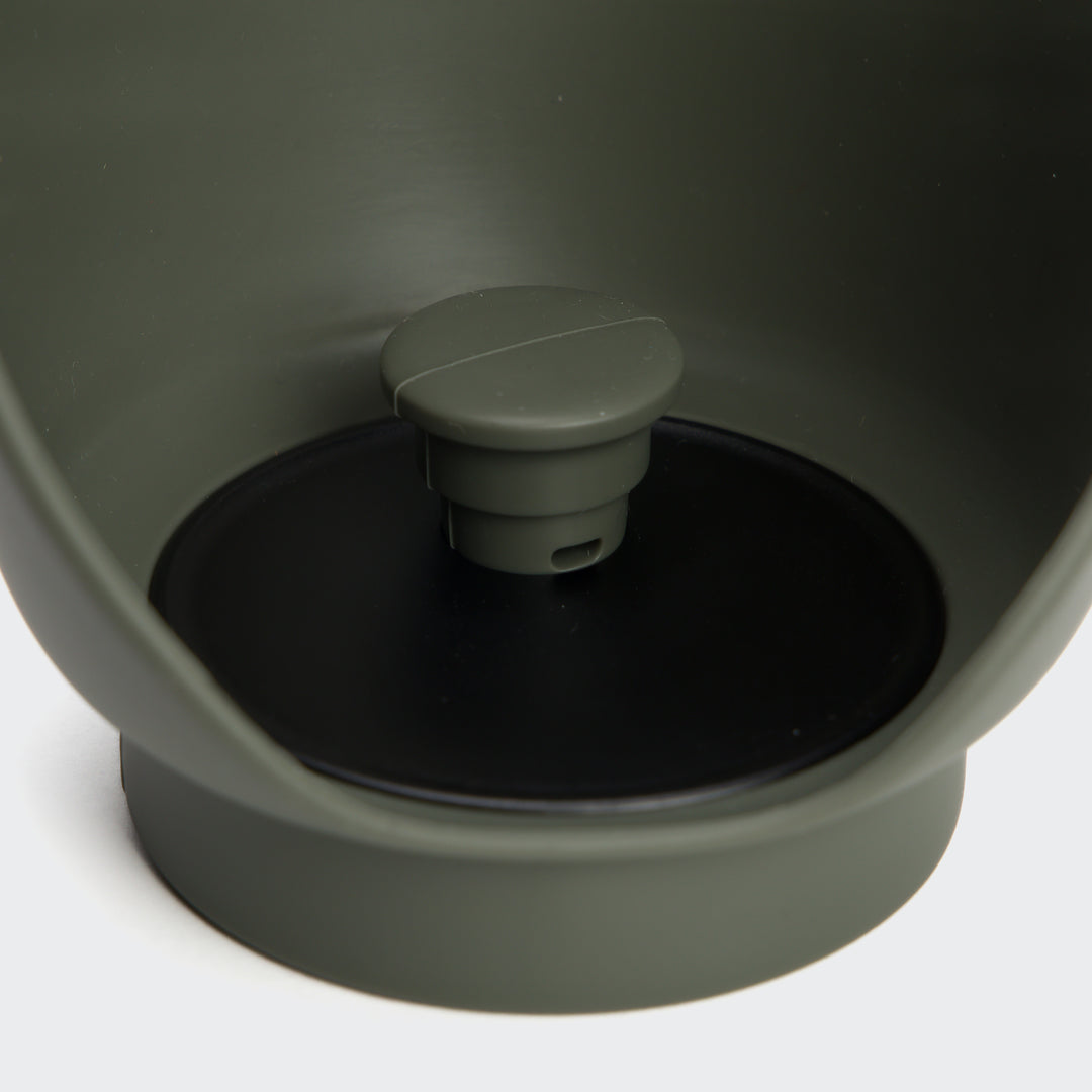 CLOUD7 Reisetrinkflasche - dark olive