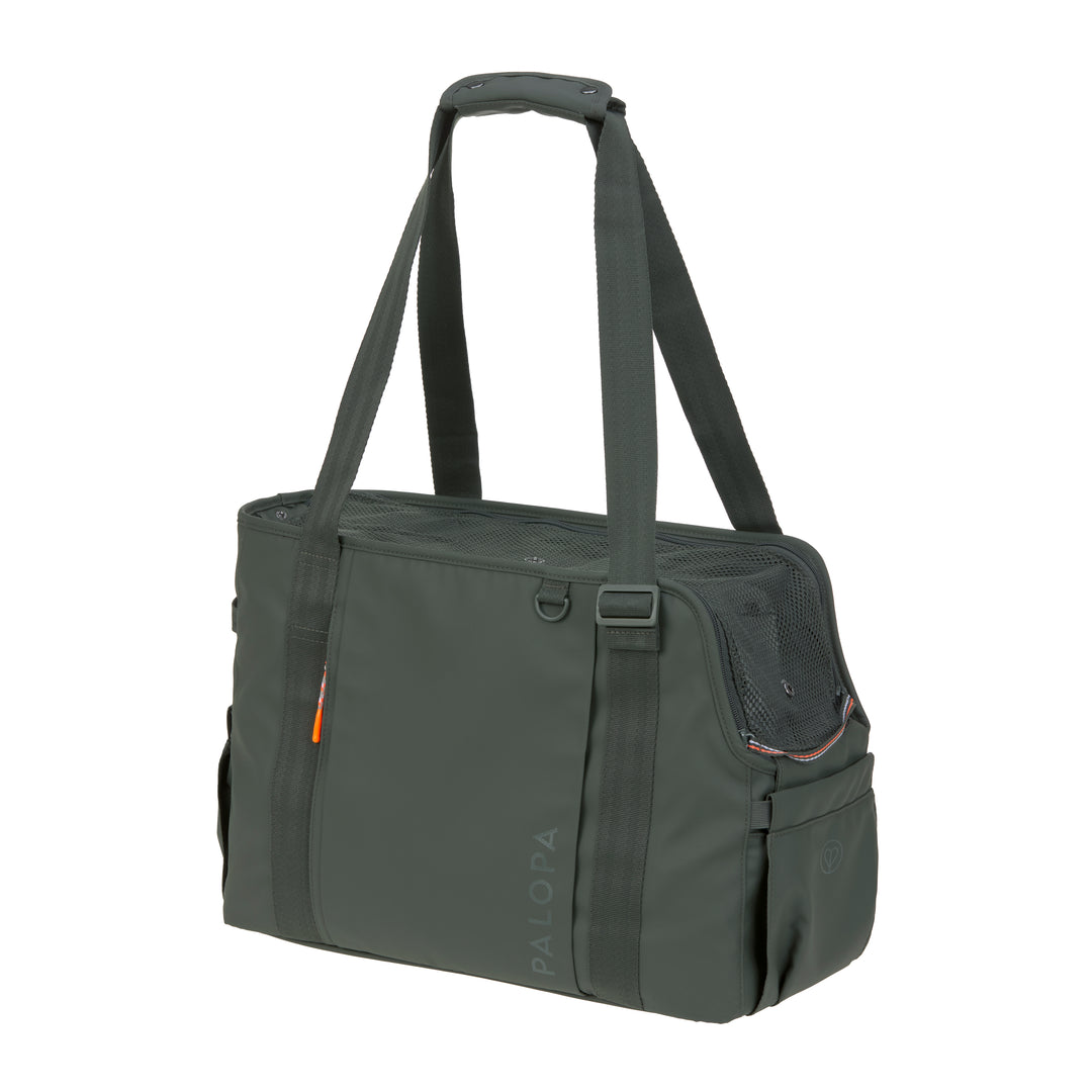 Palopa Hundetasche Weda Dunkelgrün