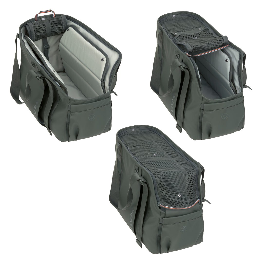 Palopa Hundetasche Weda Dunkelgrün