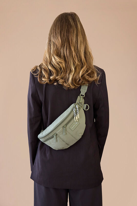 Palopa Leckerlibeutel-Emma Crinkled Pale Olive