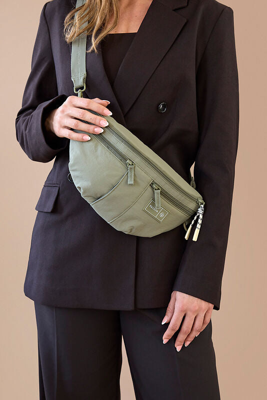 Palopa Leckerlibeutel-Emma Crinkled Pale Olive