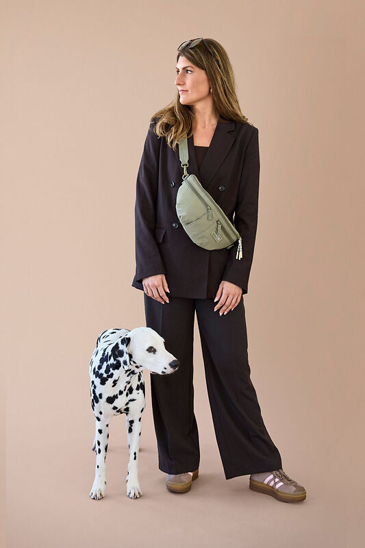 Palopa Leckerlibeutel-Emma Crinkled Pale Olive