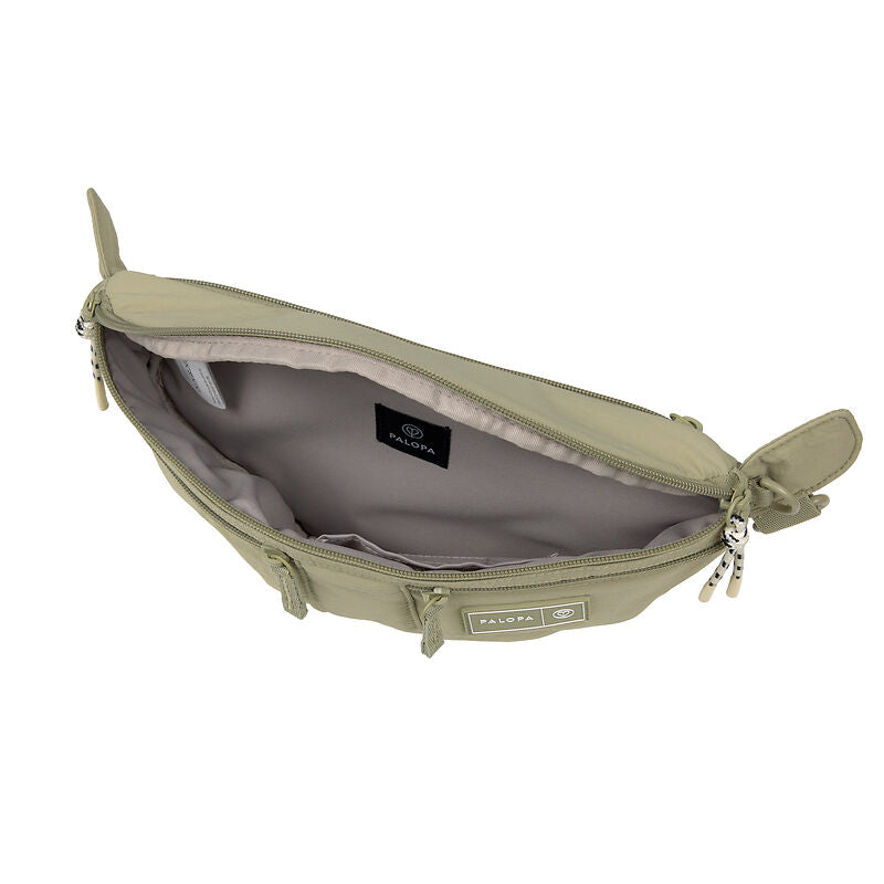 Palopa Leckerlibeutel-Emma Crinkled Pale Olive