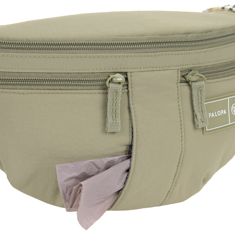 Palopa Leckerlibeutel-Emma Crinkled Pale Olive