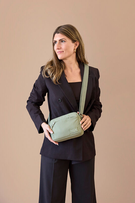 Palopa Leckerlitasche - Noka Crinkled Pale Olive