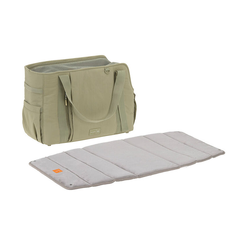 Palopa Hundetasche Weda Crinkled Pale Olive - WOOF DELI