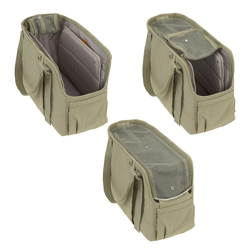 Palopa Hundetasche Weda Crinkled Pale Olive - WOOF DELI