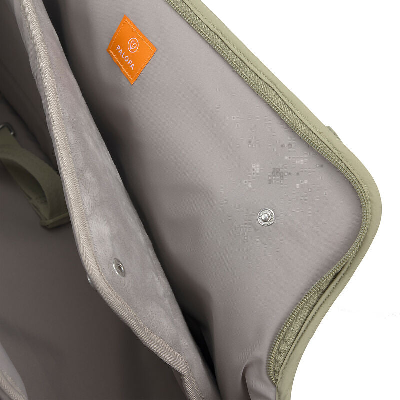 Palopa Hundetasche Weda Crinkled Pale Olive - WOOF DELI