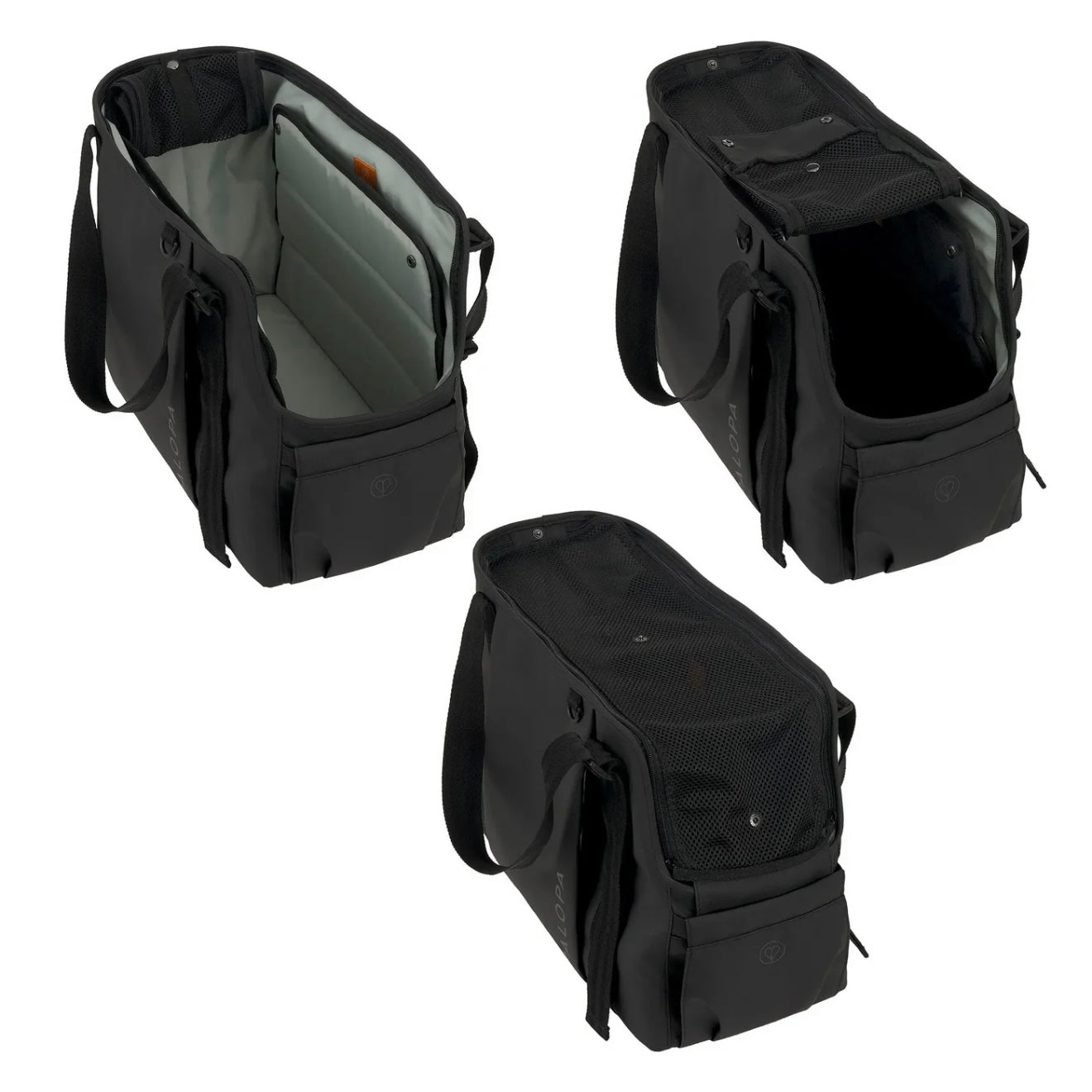 Palopa Hundetasche Weda Black - WOOF DELI