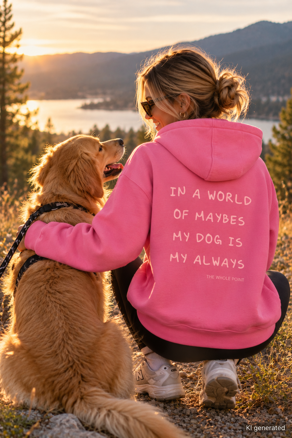 Hoodie für Hundemenschen "My dog is my always"