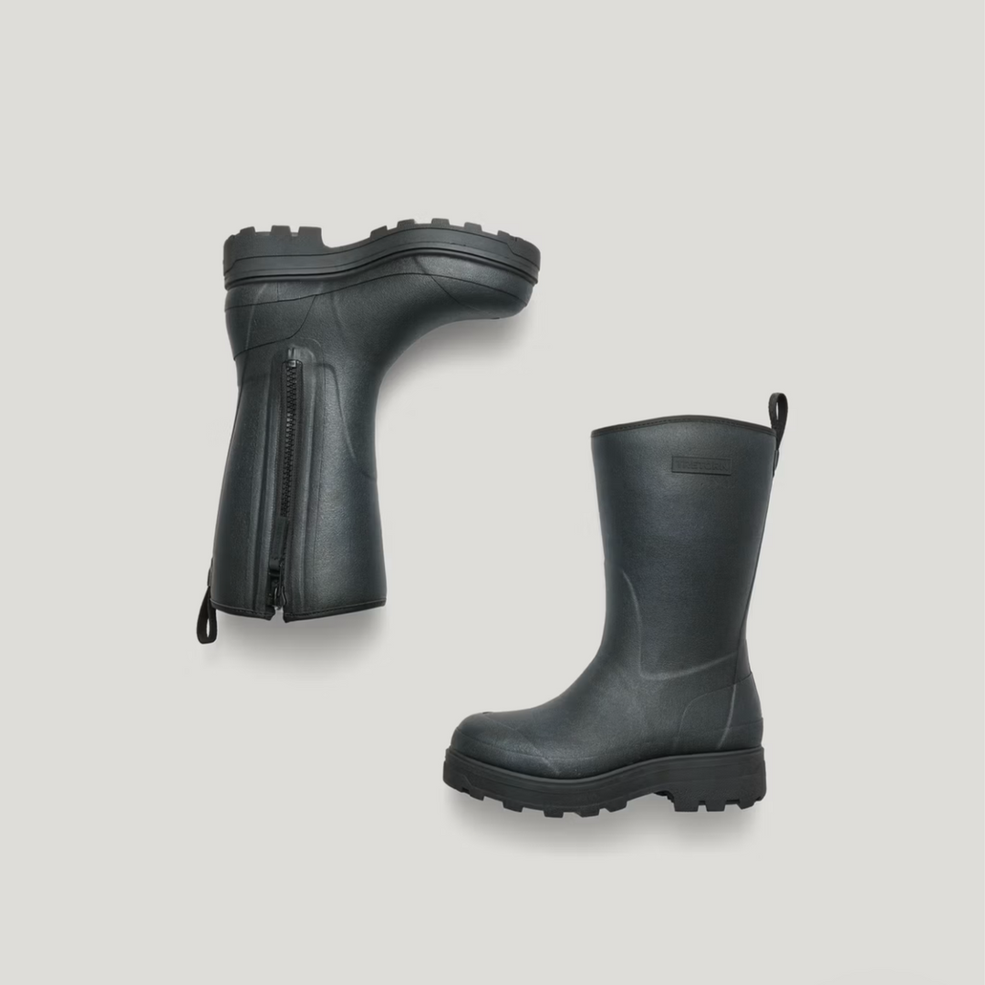 Gummistiefel Halla Mid Winter Black