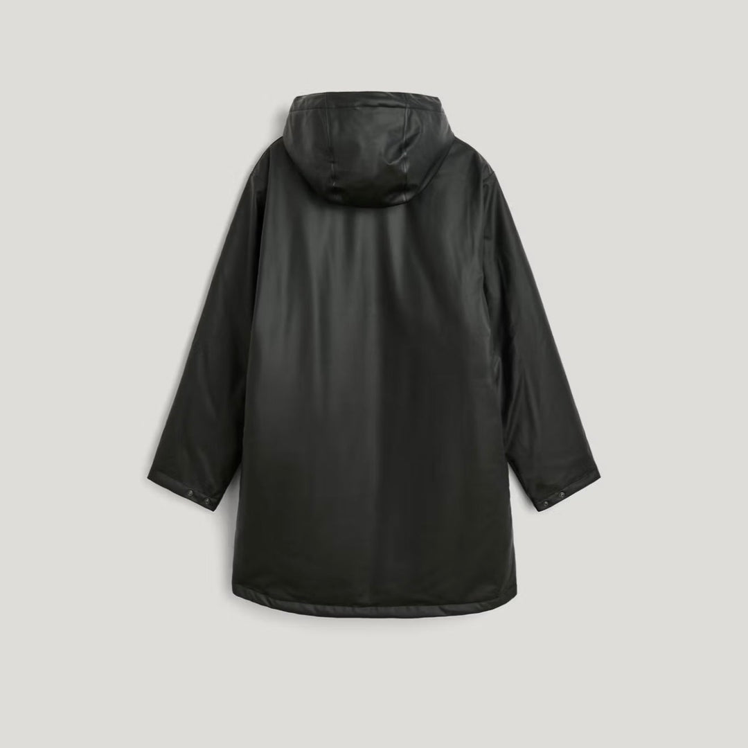 REGENJACKE SCHWARZ GEPOLSTERT/WÄRMEND