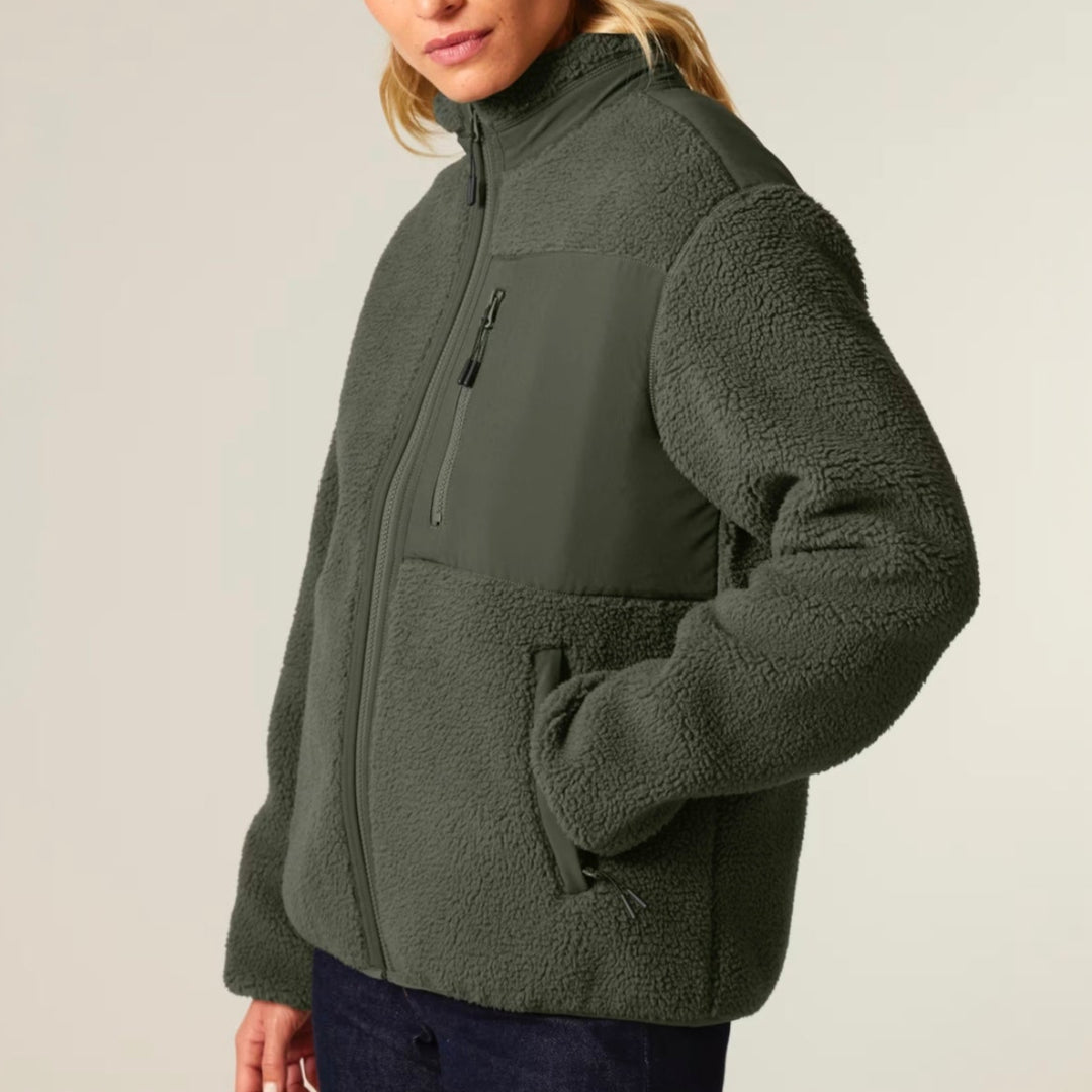TEDDY JACKE OLIVGRÜN