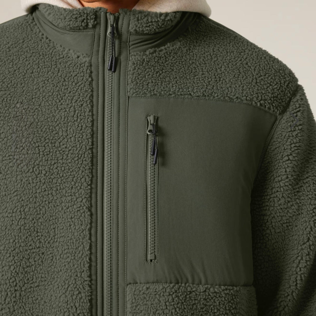 TEDDY JACKE OLIVGRÜN