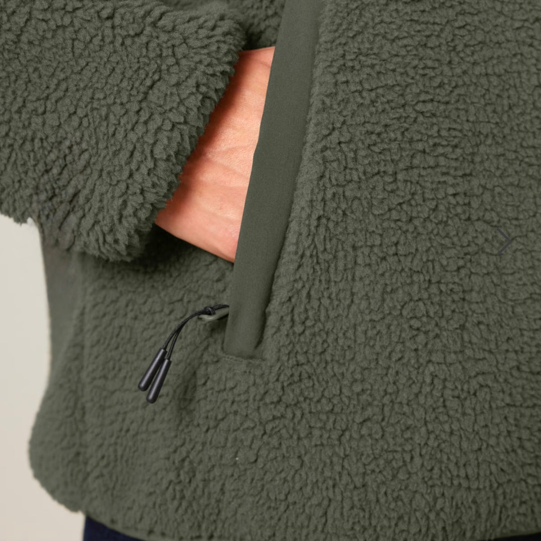 TEDDY JACKE OLIVGRÜN