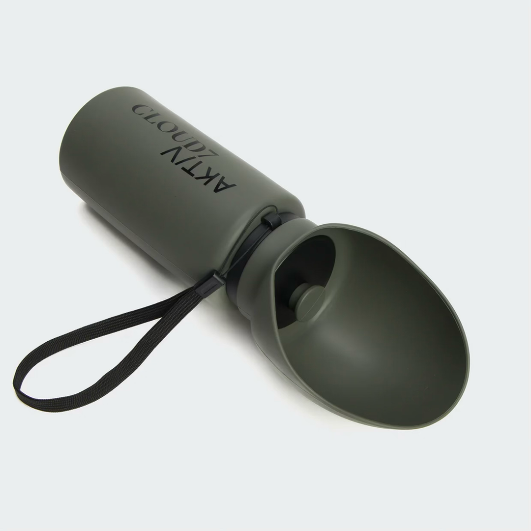 CLOUD7 Reisetrinkflasche - dark olive