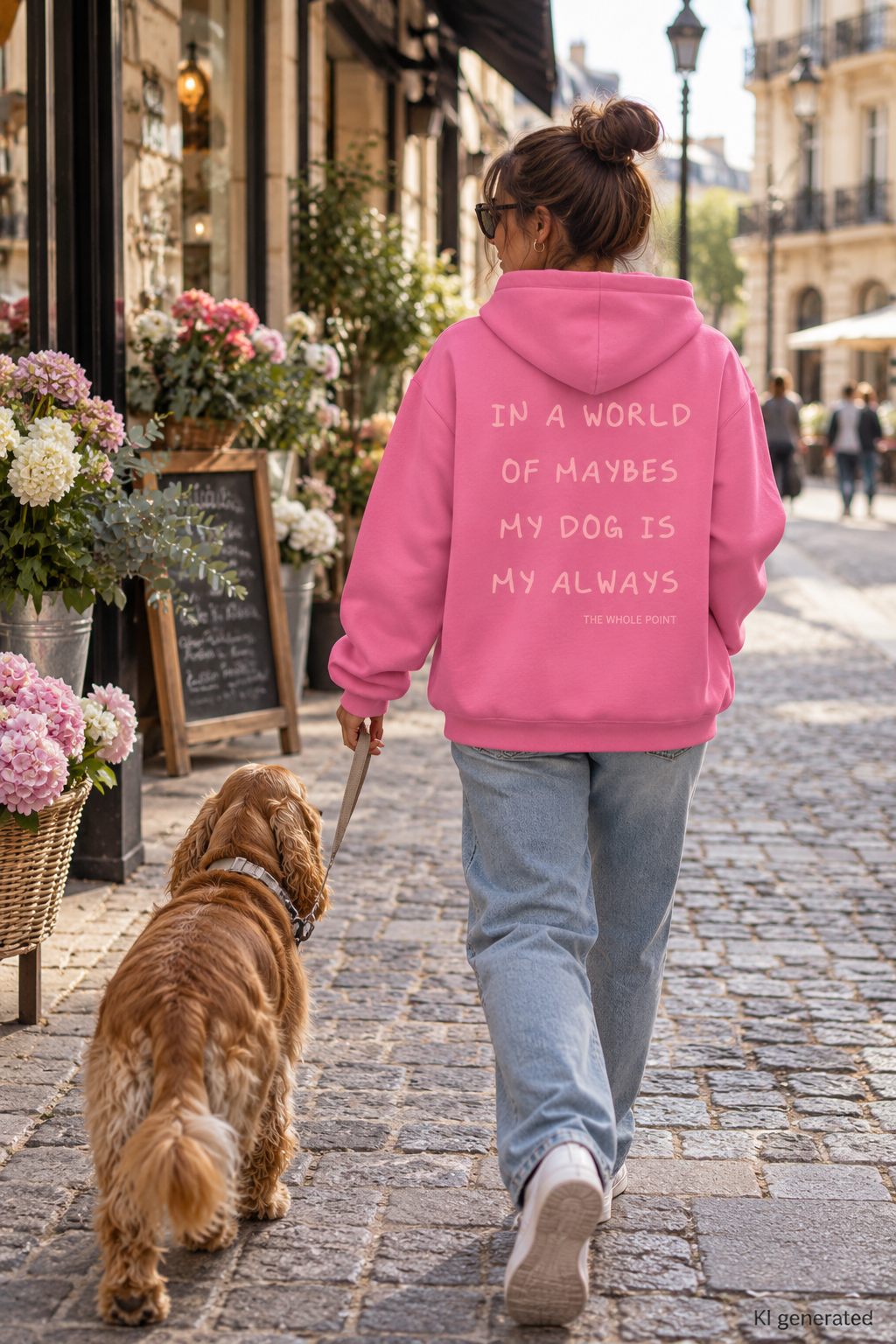 Hoodie für Hundemenschen "My dog is my always"