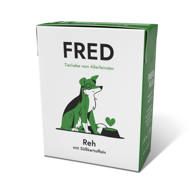 FRED Reh mit Süßkartoffeln - WOOF DELI