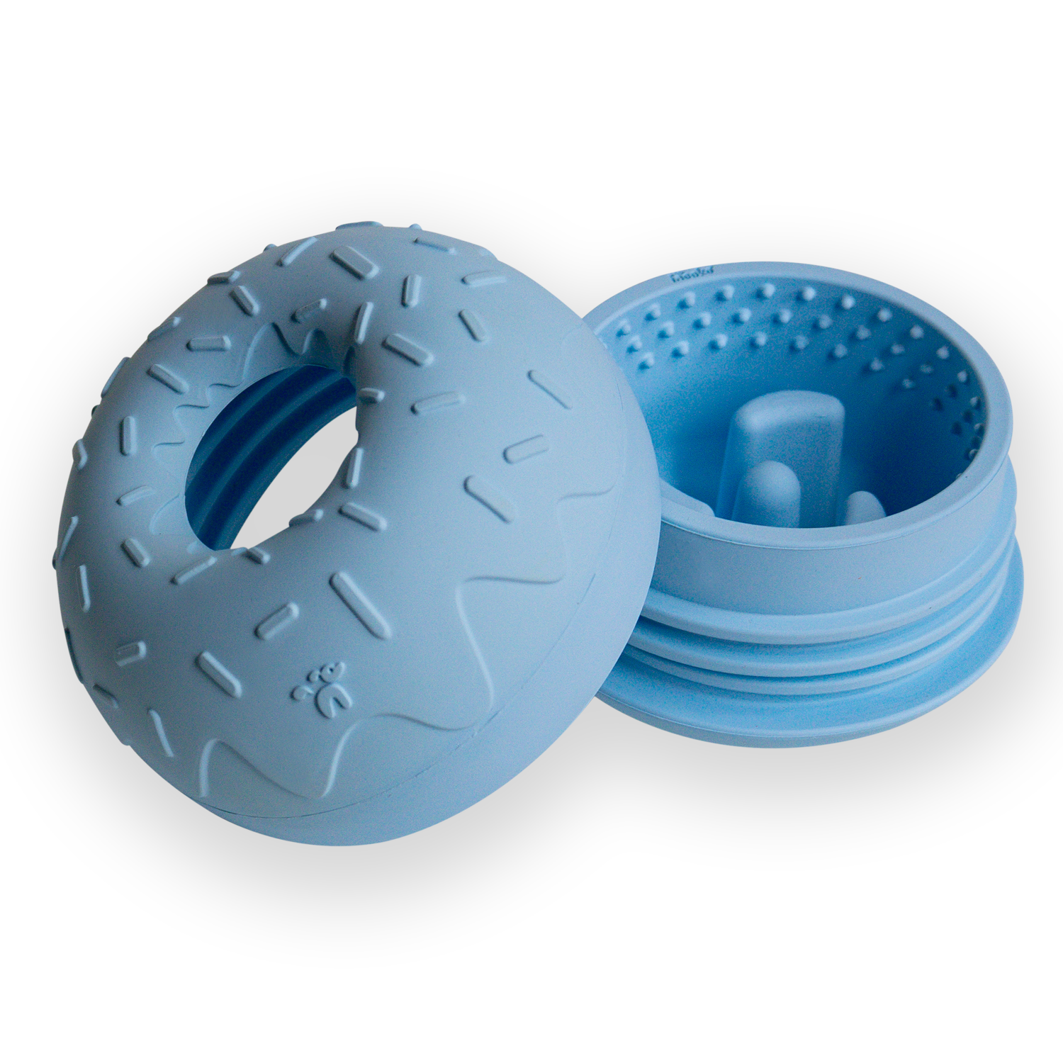 Beschäftigungsspielzeug für Hunde - Yoomy Donut - Blau - WOOF DELI