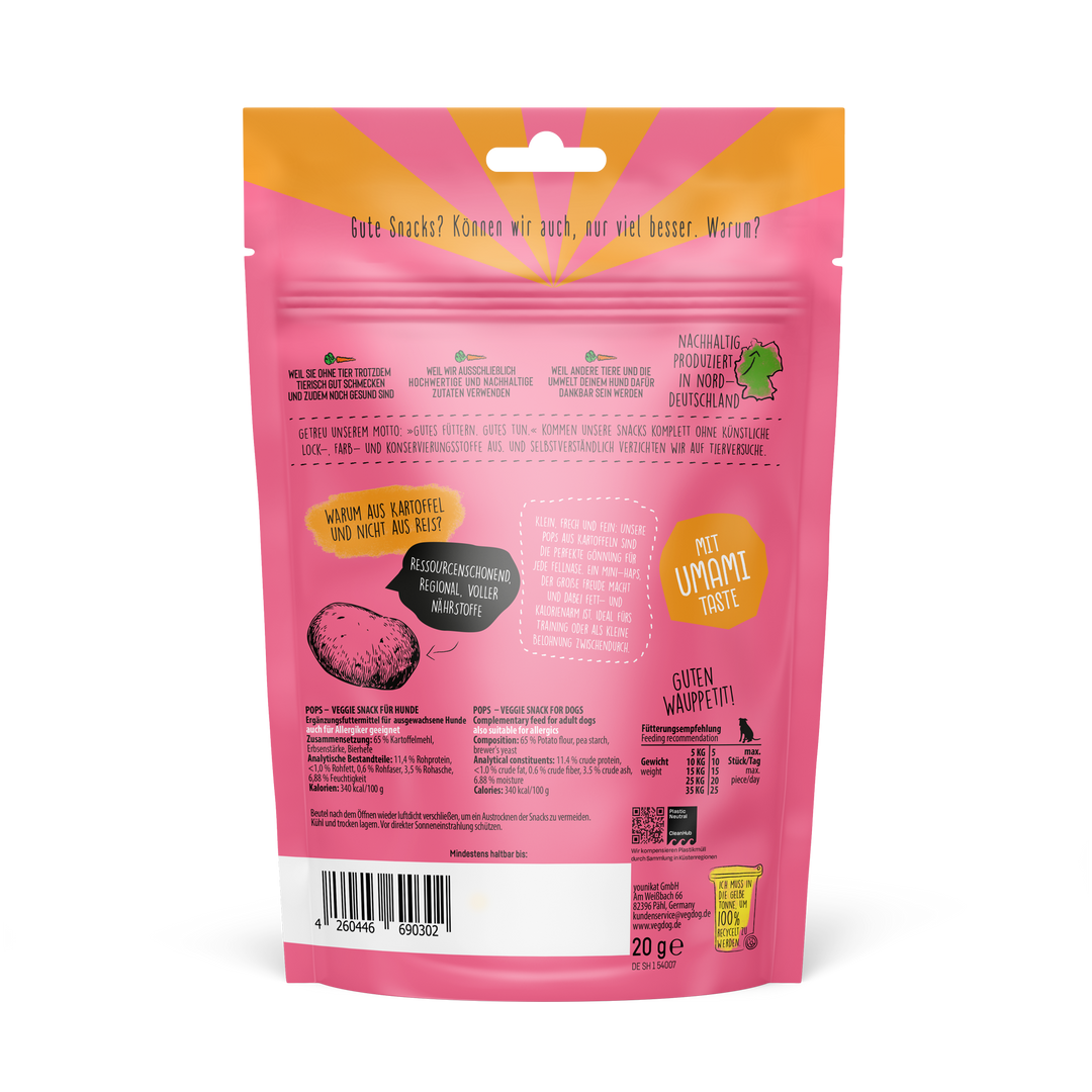 POPS 20 g - WOOF DELI