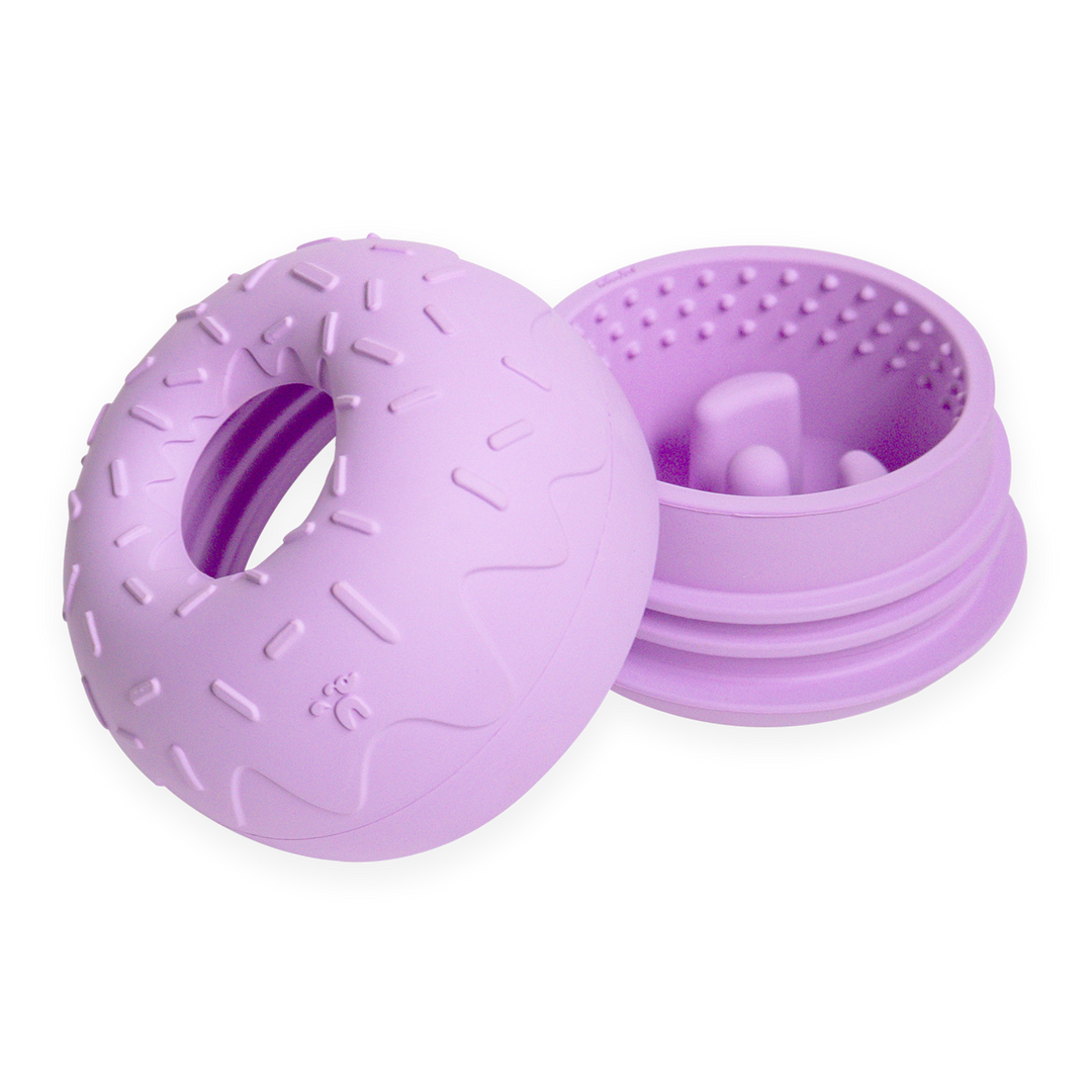 Beschäftigungsspielzeug für Hunde - Yoomy Donut - Lavendel - WOOF DELI