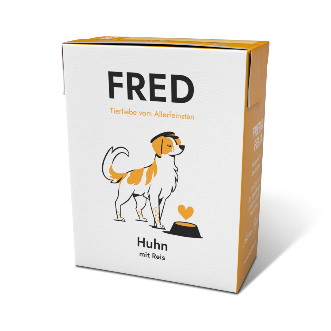 FRED Huhn mit Reis - WOOF DELI