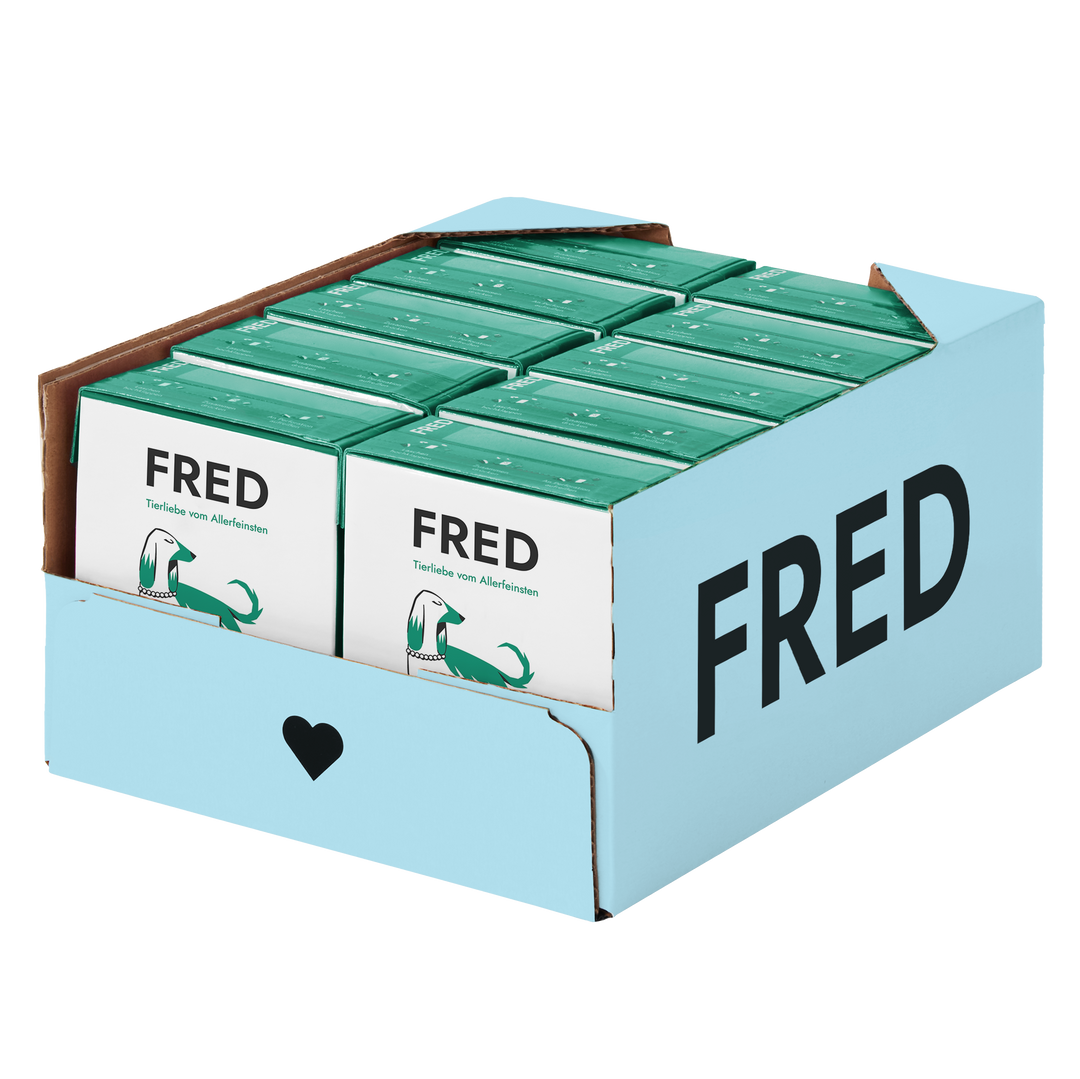 FRED Hirsch mit Kartoffeln & Steckrüben - WOOF DELI