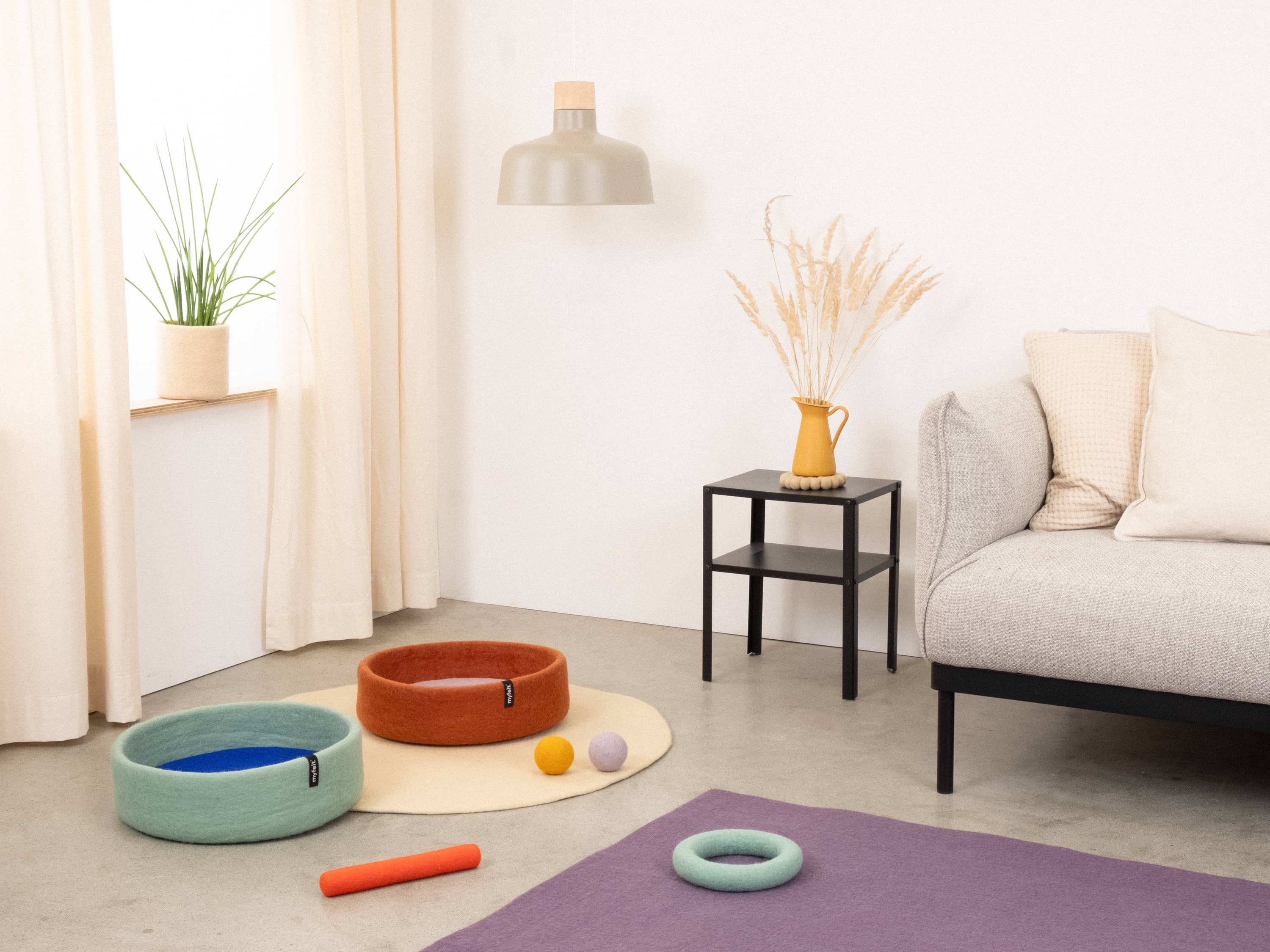 Mats & Marla Hundespielzeug - Ball Set myfelt 