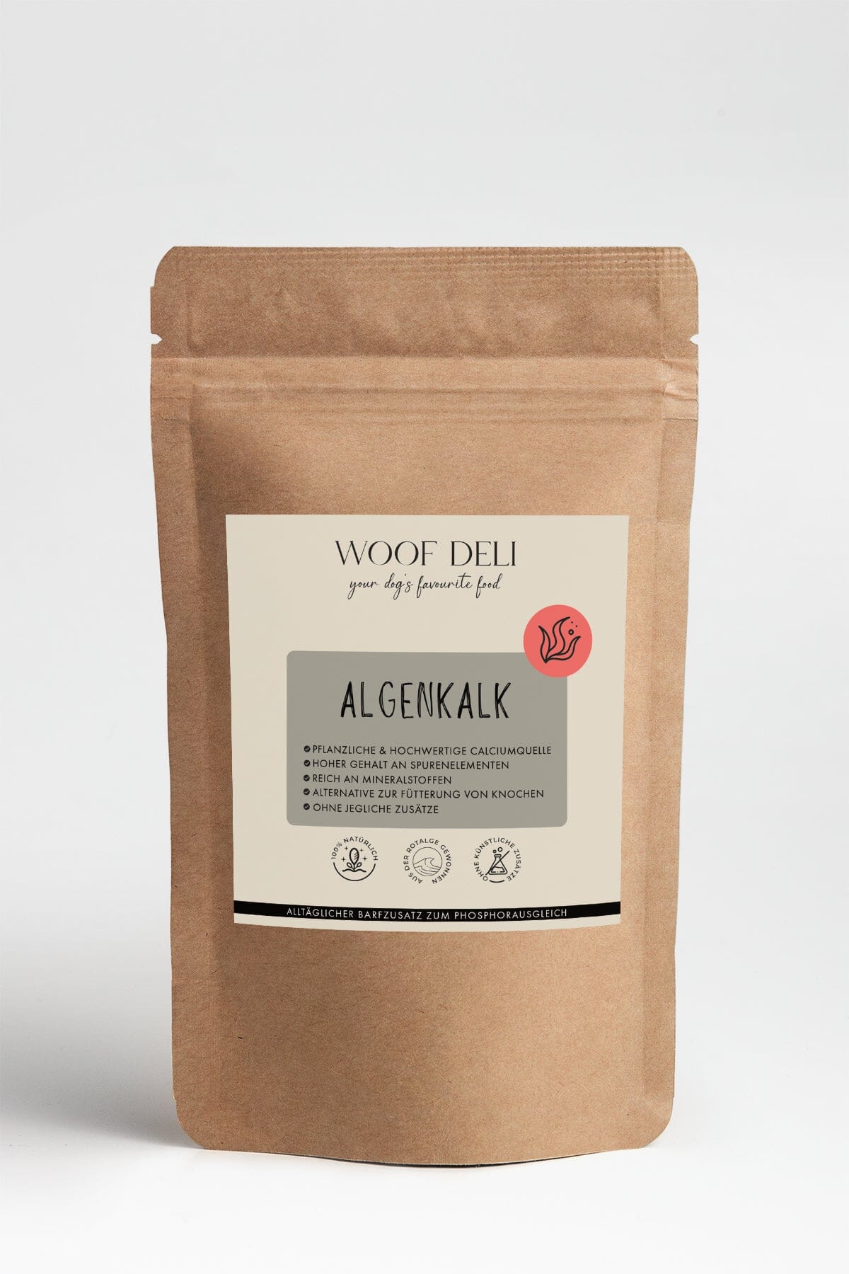 Algenkalk Pulver WOOF DELI 200g 