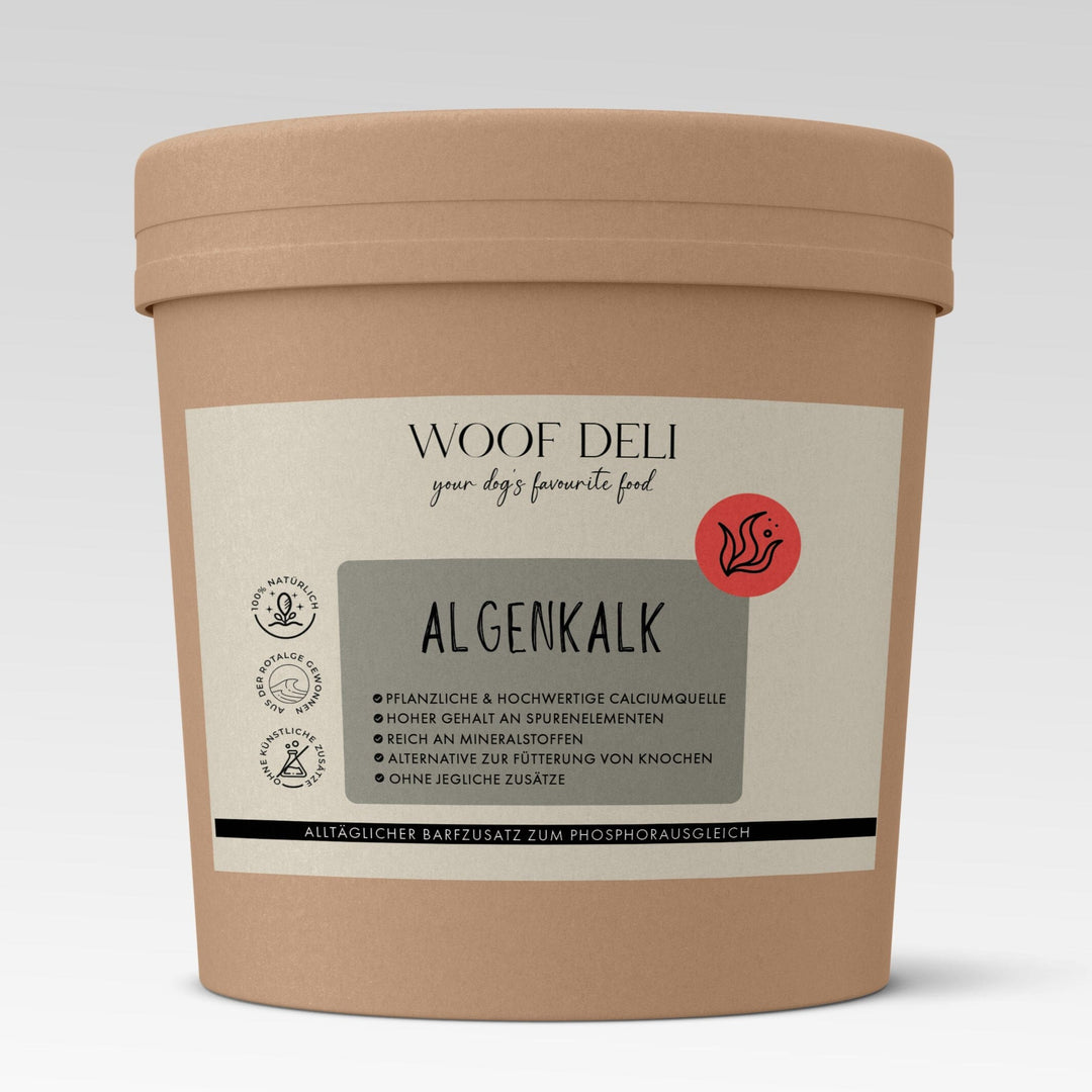 Algenkalk Pulver WOOF DELI 500g 