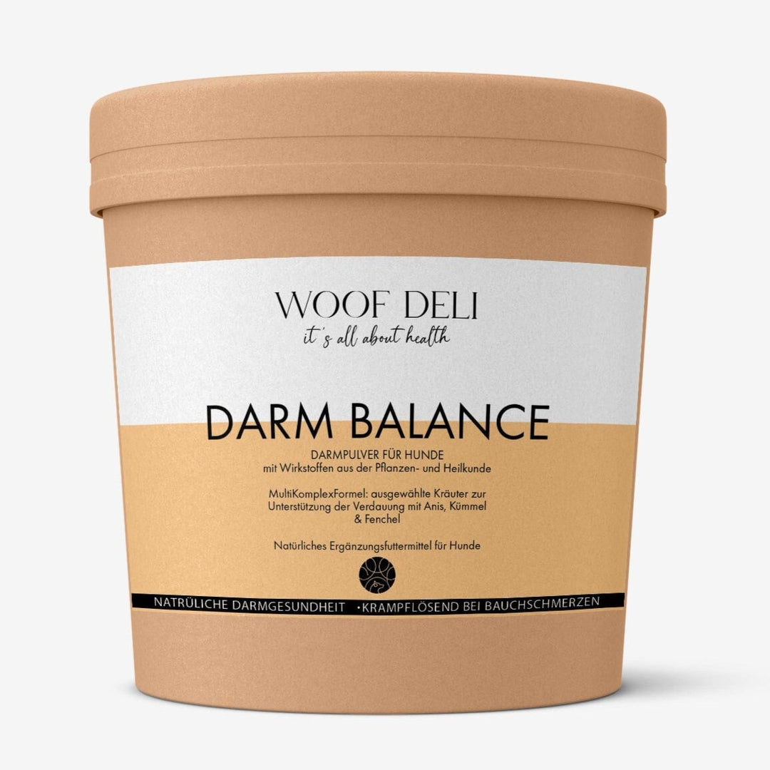 Darm Balance - Darmpulver für Hunde mit Anis, Kümmel & Fenchel WOOF DELI 